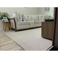 Tapete para Sala 100% Algodão Lavável New Bianc Premium | Casa Niva