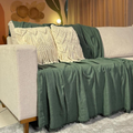 Manta para Sofá Super King 100% Algodão 4 Metros Decorativa e Protetora | Casa Niva