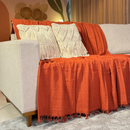 Manta para Sofá Super King 100% Algodão 4 Metros Decorativa e Protetora | Casa Niva