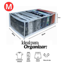 Colmeia Organizadora "PP - P - M - G " Branco / Organizador de Guarda Roupas