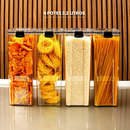 Kit Potes Herméticos BPA Free com Trava para Mantimentos e Organização de Cozinha | Casa Niva