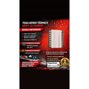 Toalheiro Térmico Alumínio Porta Toalha 2 Toalhas Banho 127/220 V Bivolt Electrowood