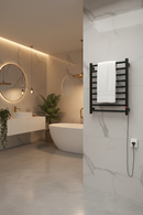Toalheiro Térmico Alumínio Porta Toalha 2 Toalhas Banho 127/220 V Bivolt Electrowood