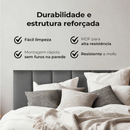 Cabeceiras de Cama Casal King Premium 60x20cm Decorativas | Opções para Solteiro Casal Queen King