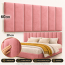 Cabeceira Modular Estofada Premium para Cama Solteiro, Casal, Queen e King | Casa Niva