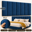 Cabeceira Modular Estofada Premium para Cama Solteiro, Casal, Queen e King | Casa Niva