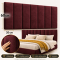 Cabeceira Modular Estofada Premium para Cama Solteiro, Casal, Queen e King | Casa Niva
