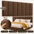 Cabeceira Modular Estofada Premium para Cama Solteiro, Casal, Queen e King | Casa Niva