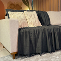 Manta para Sofá Super King 100% Algodão 4 Metros Decorativa e Protetora | Casa Niva