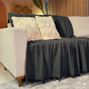 Manta para Sofá Super King 100% Algodão 4 Metros Decorativa e Protetora | Casa Niva