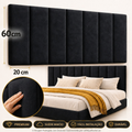 Cabeceira Modular Estofada Premium para Cama Solteiro, Casal, Queen e King | Casa Niva