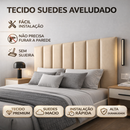 Cabeceiras de Cama Casal King Premium 60x20cm Decorativas | Opções para Solteiro Casal Queen King