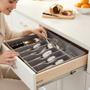 Organizador de Gaveta Extensível para Talheres e Utensílios de Cozinha | Casa Niva